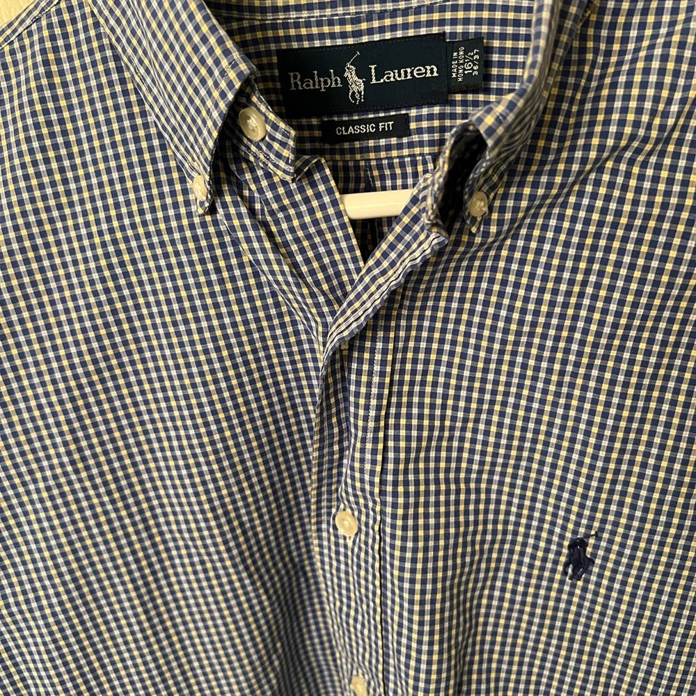 Size L Men’s button down Ralph Lauren - Picture 3 of 3